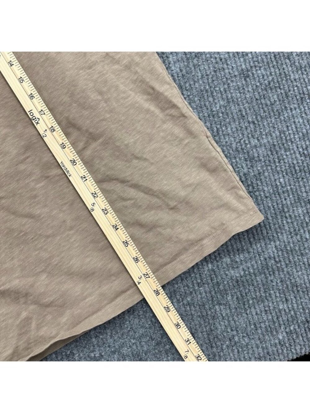 American Giant Slub Crew Neck Long Sleeve Tee Shirt 100% Cotton USA Made Mens XL - Picture 6 of 6